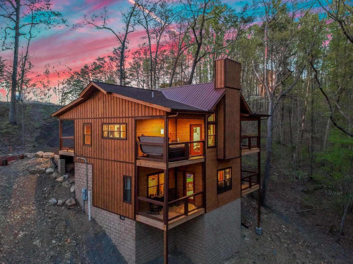 Nordic Mountain Modern Lodge - Family Friendly Luxury Cabin In Walden'S Ridge Sevierville Dış mekan fotoğraf